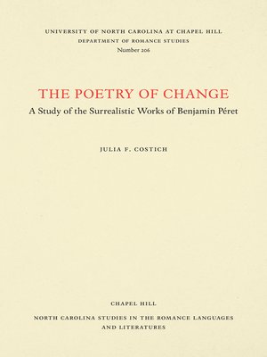 cover image of The Poetry of Change